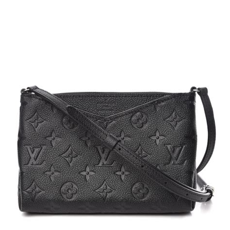 black lv print|louis vuitton crossbody all black.